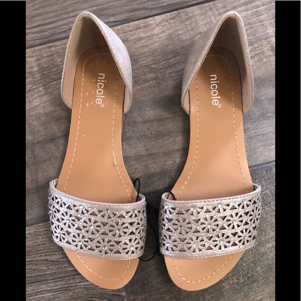 Gold Sandals